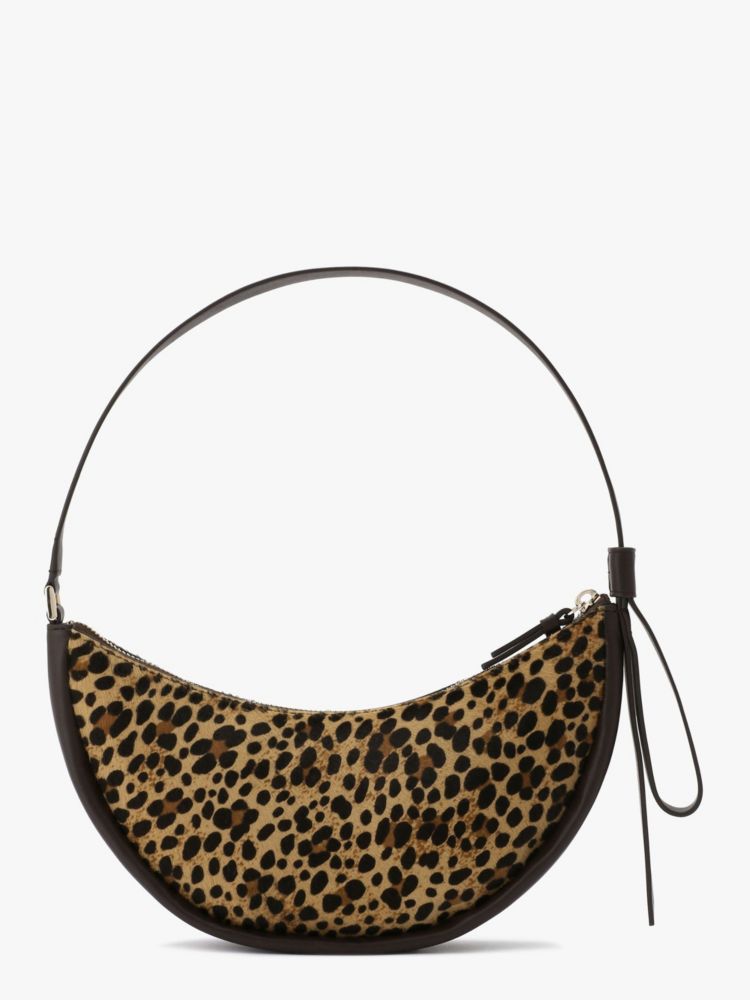 Smile Leopard Calf Hair Small Shoulder Bag Kate Spade New York