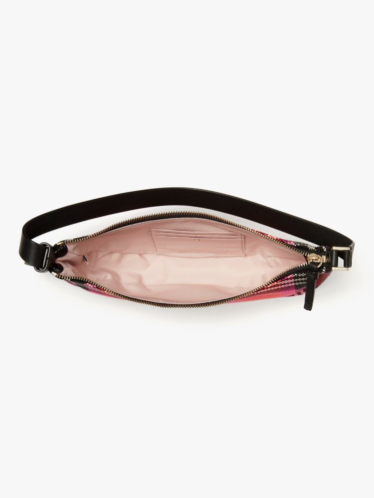 Kate Spade,Smile Foliage Plaid Small Shoulder Bag,
