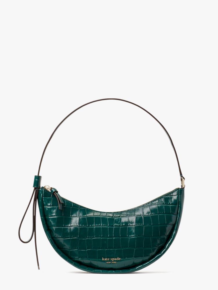 Kate spade best sale green crocodile purse