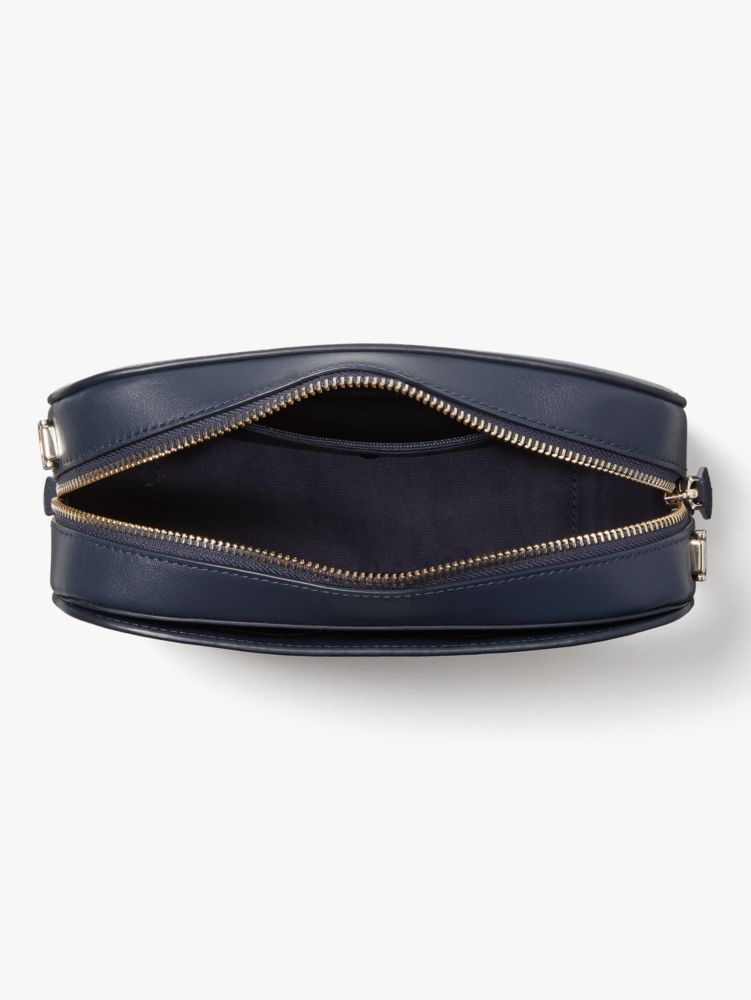 Kate Spade,Spade Flower Jacquard Stripe Medium Camera Bag,