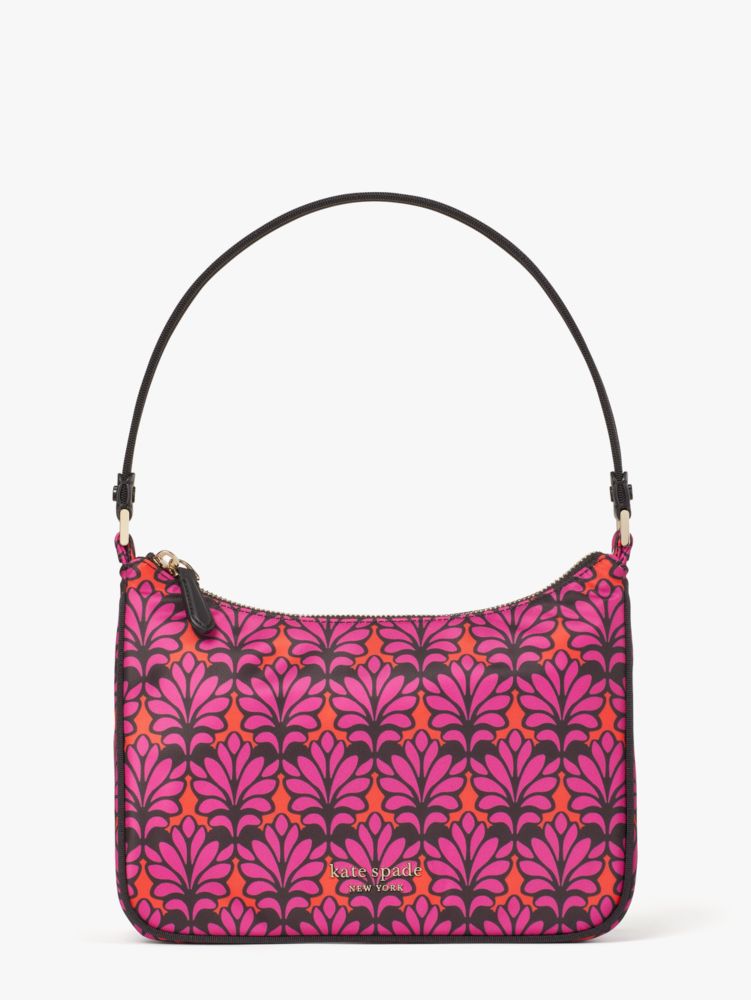 The Little Better Sam Brocade-printed Fabric Small Shoulder Bag, , Product