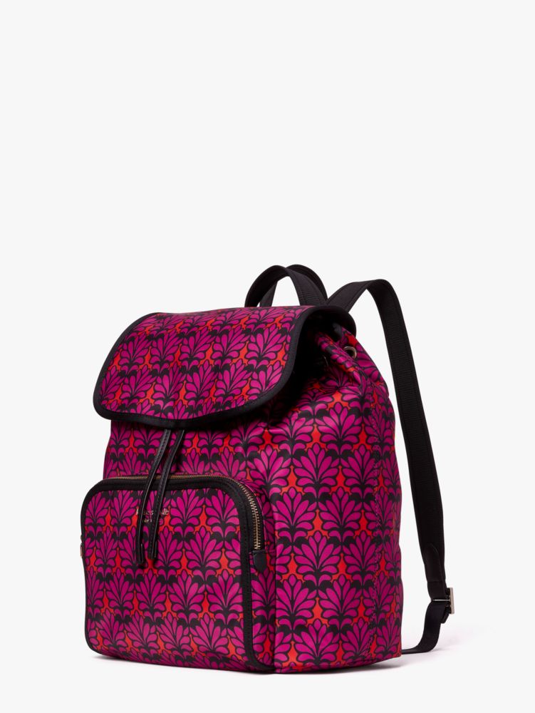 Kate Spade,The Little Better Sam Brocade-printed Fabric Medium Backpack,