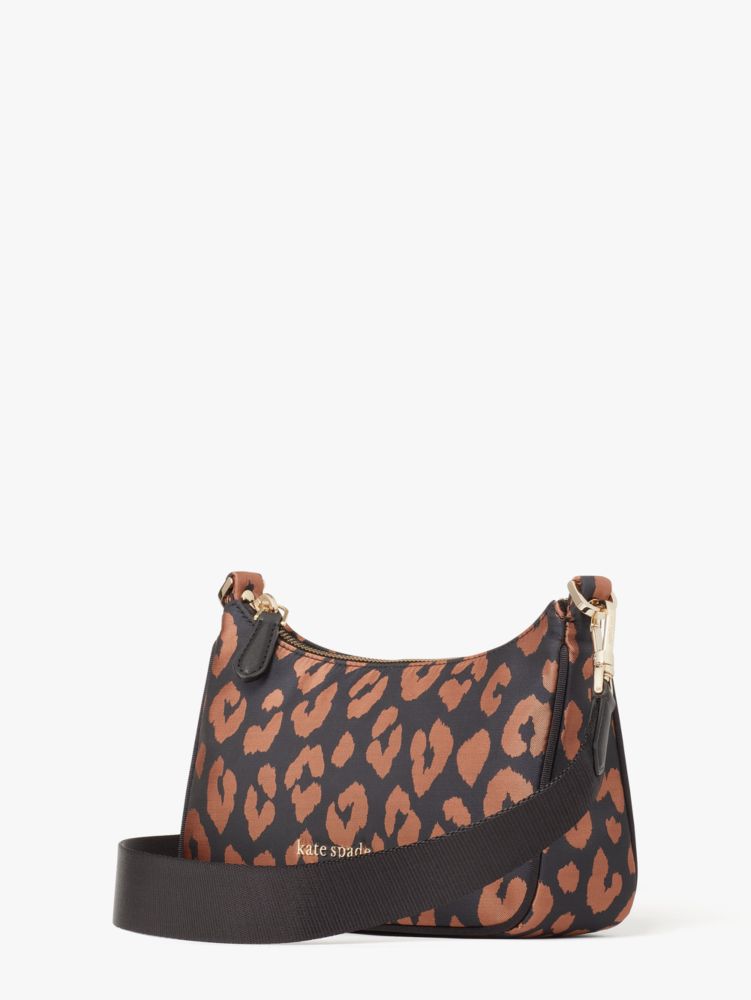 Kate Spade,The Little Better Sam Leopard Small Crossbody,