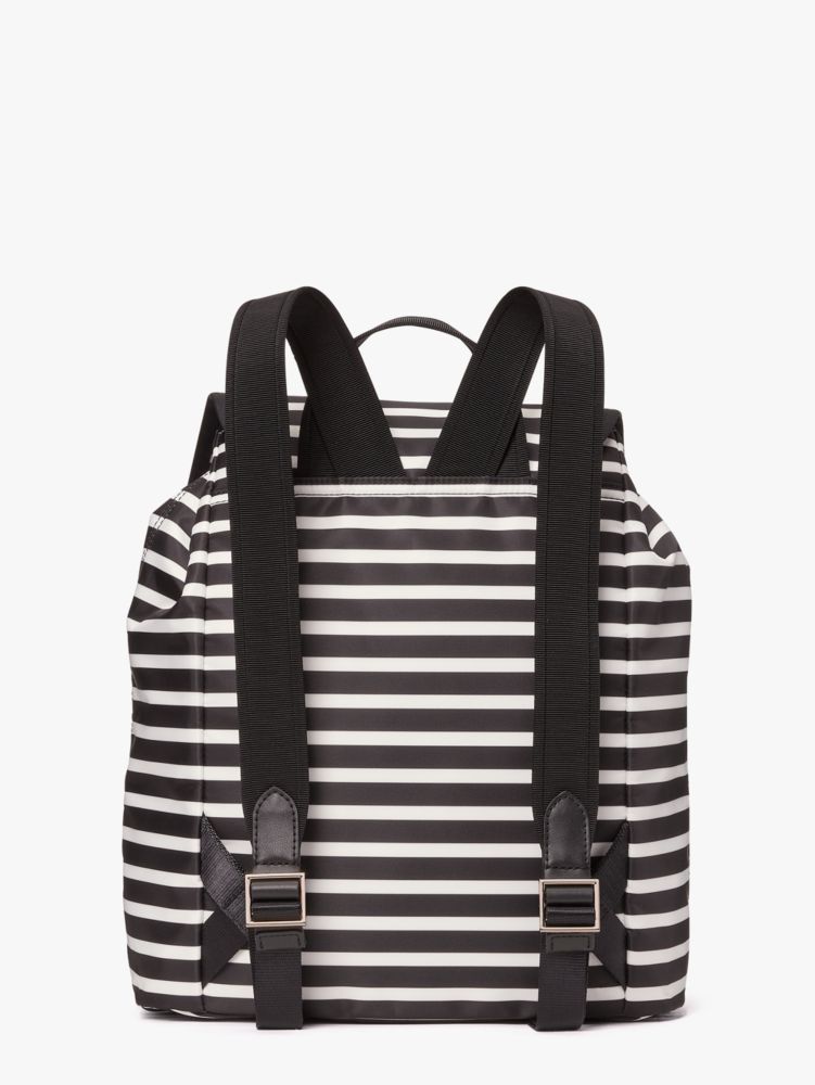 Kate spade backpack stripes sale