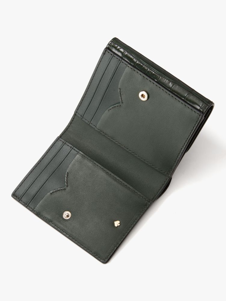 Croc Embossed Bifold Wallet