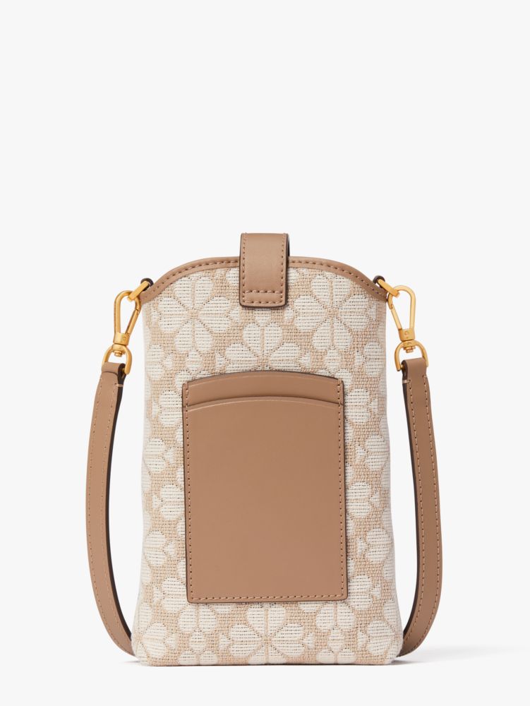 Kate Spade,Spade Flower Jacquard North South Crossbody,