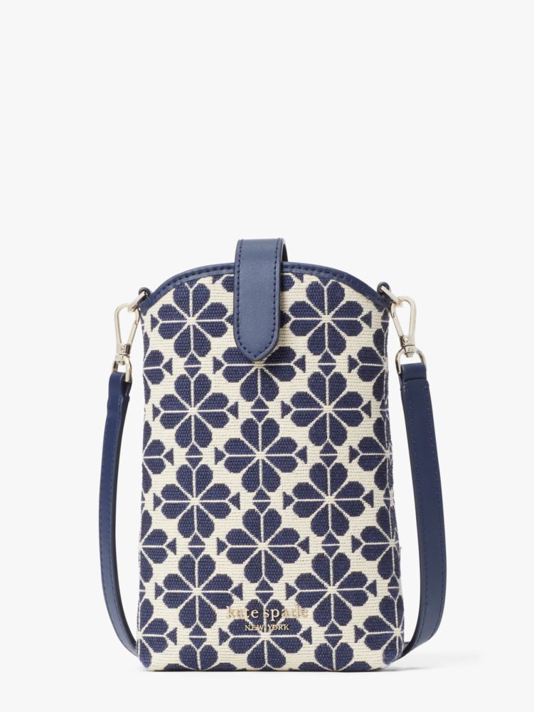 Kate Spade,Spade Flower Jacquard North South Crossbody,