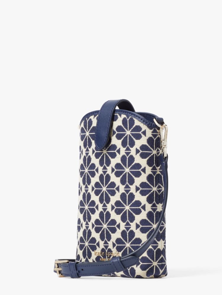 Kate Spade,Spade Flower Jacquard North South Crossbody,