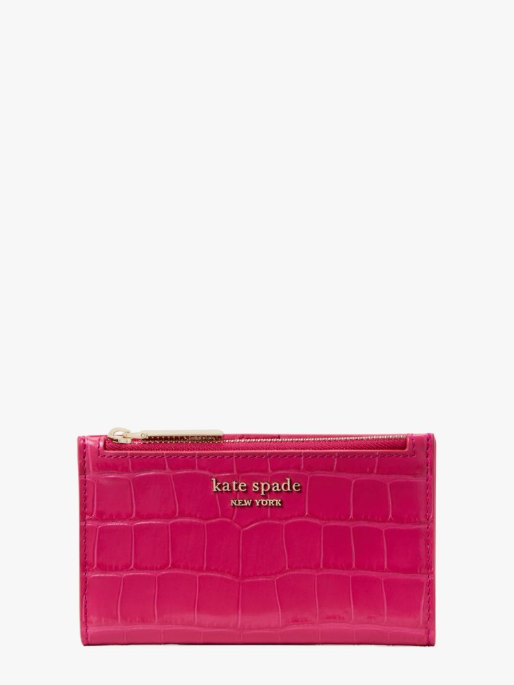Kate Spade Crocodile Embossed Bag in Pink Leather ref.624871 - Joli Closet