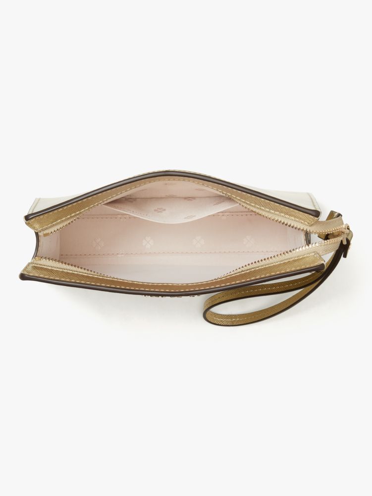 Kate Spade,Spencer Metallic Wristlet,wristlets & pouches,