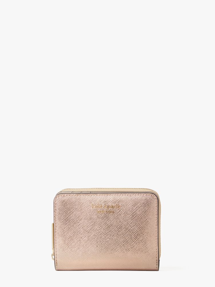 Kate Spade Metallic 2024 Gold Wallet