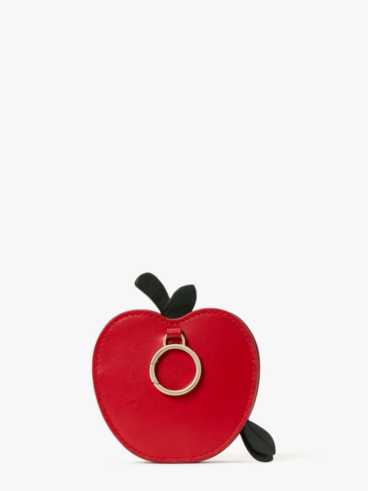 Kate Spade,on a roll 3d apple coin purse,Red Multi