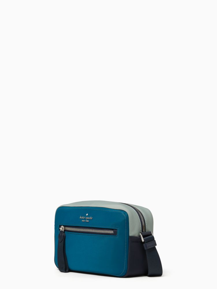 Kate Spade,チェルシー ザ リトル ベター トリコロール カラーブロック ナイロン カメラ バッグ,バッグ,ブルーマルチ