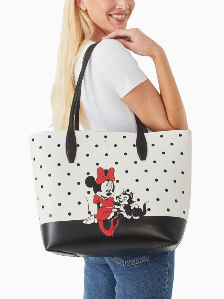 NEW Kate Spade x Disney Multicolor New York Minnie Mouse Zip