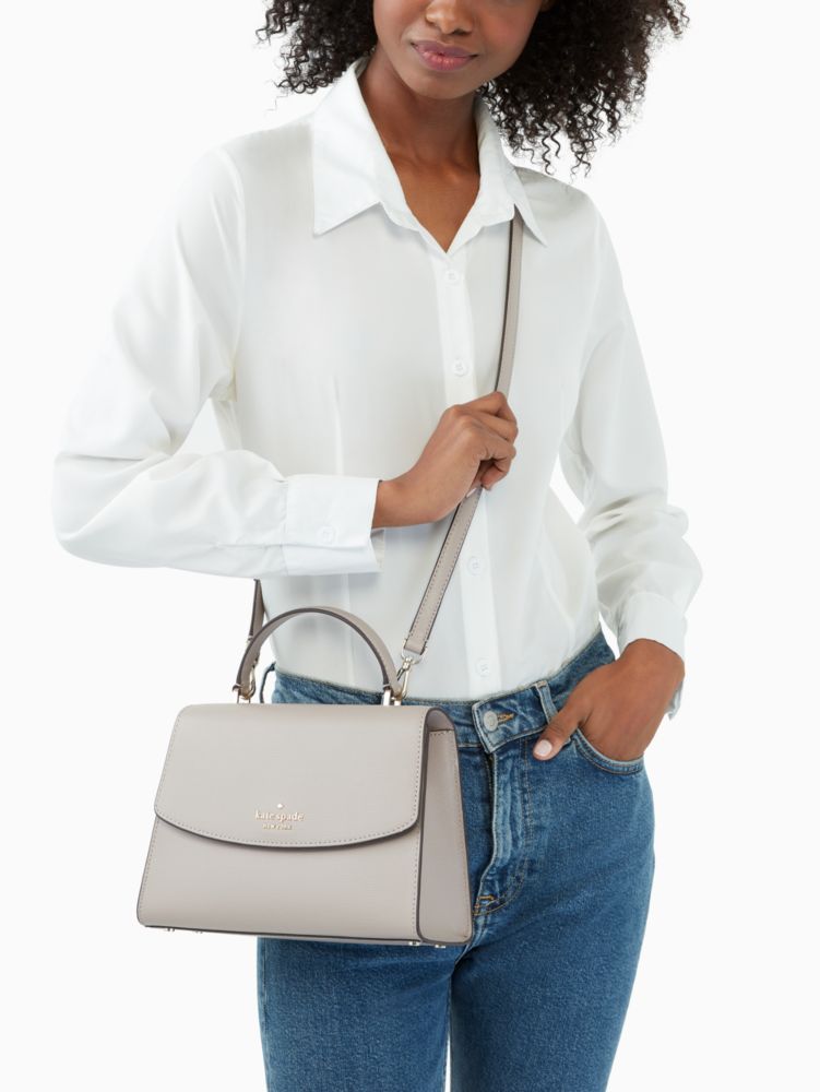 Kate Spade,darcy top handle satchel,satchels,Warm Taupe