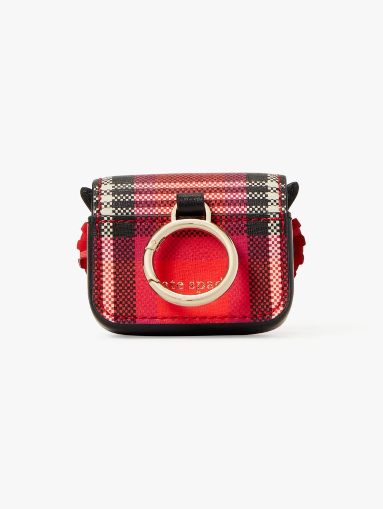 Kate Spade,blinx foliage plaid airpods pro case,