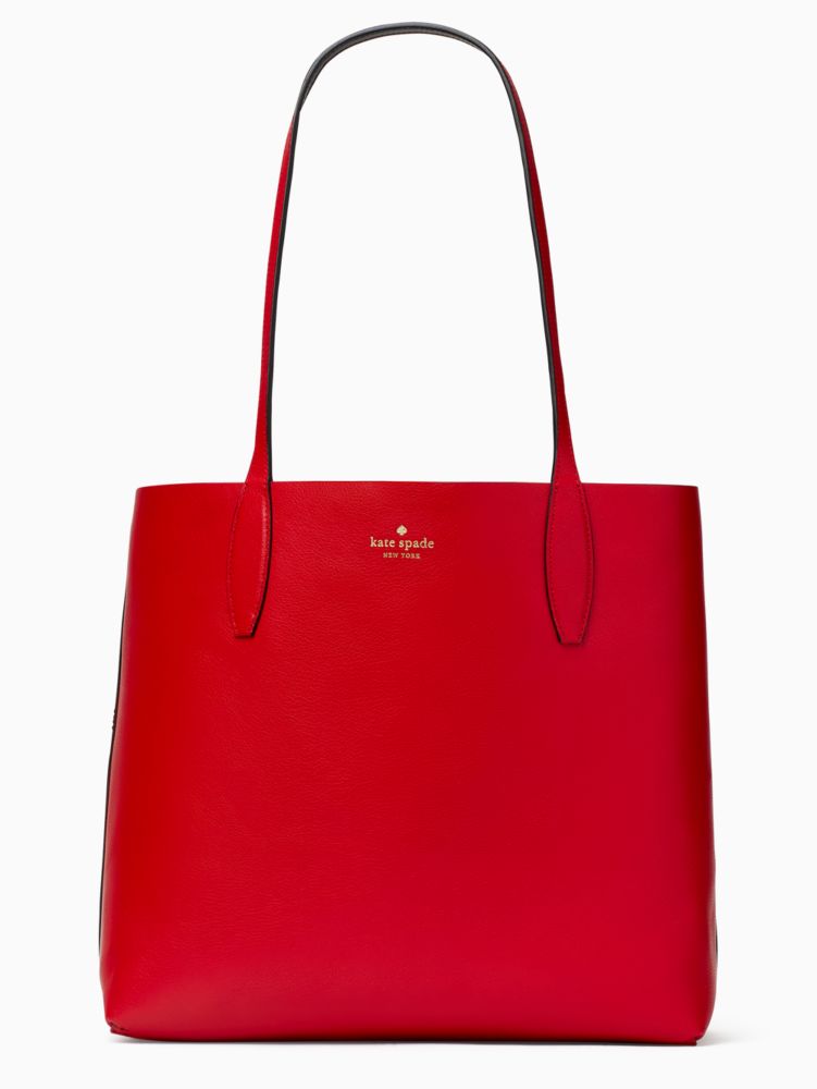 Kate Spade,flutter hearts large reversible tote,tote bags,