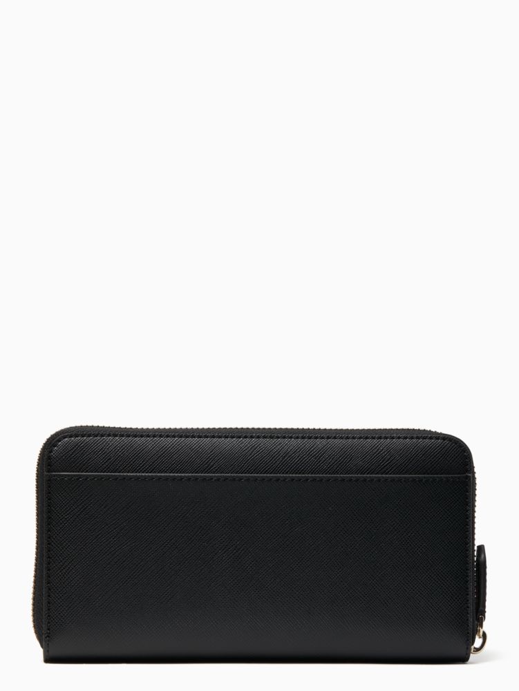 Kate Spade,brynn large continental wallet,60%,Black