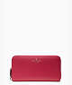 Kate Spade,brynn large continental wallet,60%,Pink Ruby