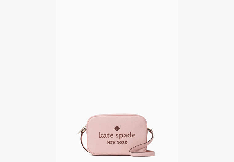 Kate Spade,glitter on mini camera bag,crossbody bags,Rose Smoke