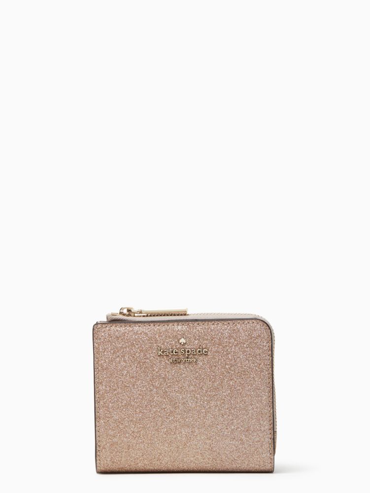 Kate spade best sale glitter keychain wallet