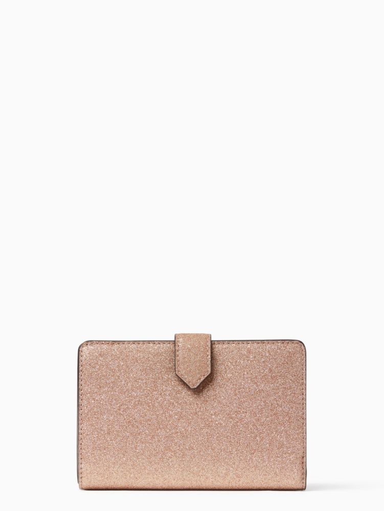 Kate Spade,Shimmy Boxed Medium Compartment Wallet,