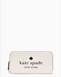 Kate Spade,ella large continental wallet,Parchment