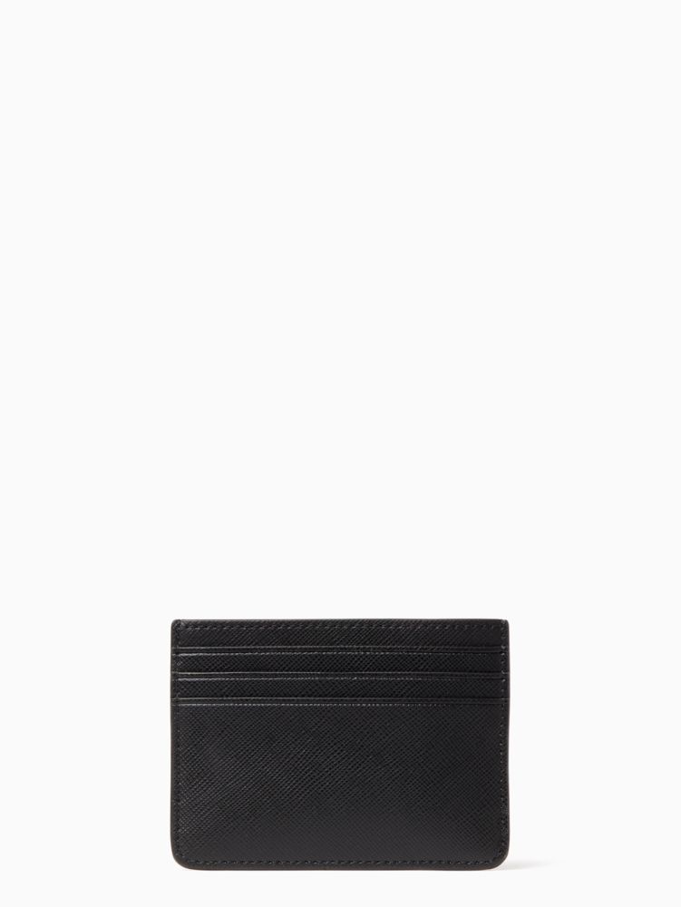 Kate Spade,brynn small slim card holder,Black