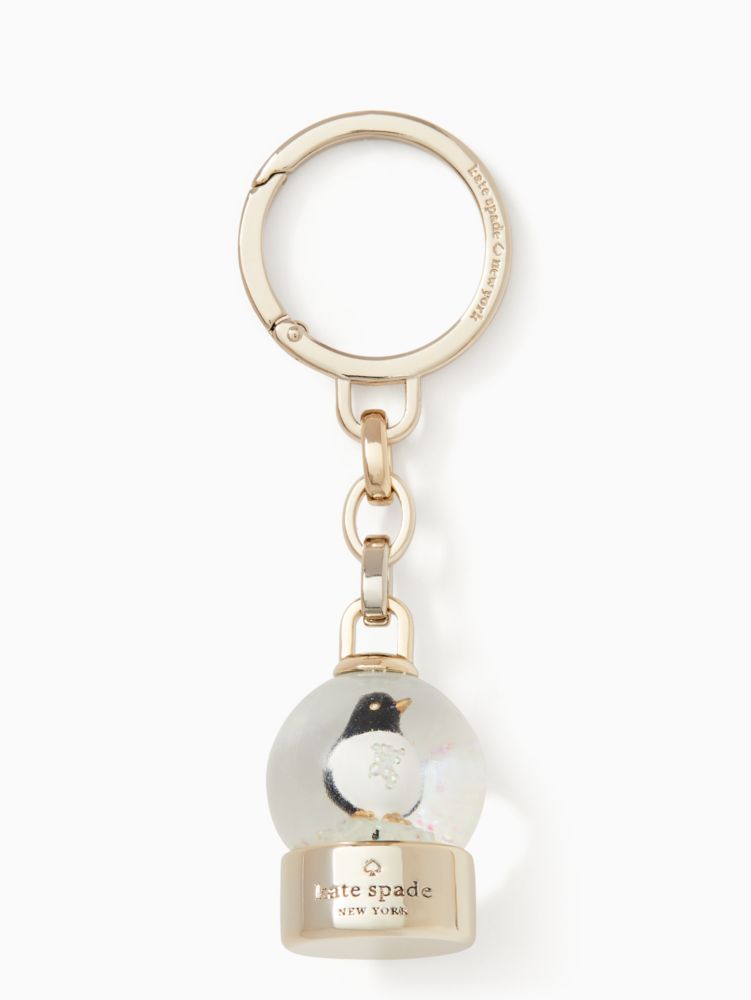 Kate spade flying hot sale pig keychain