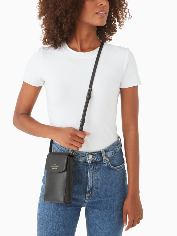 Kate Spade,Staci North South Flap Crossbody,