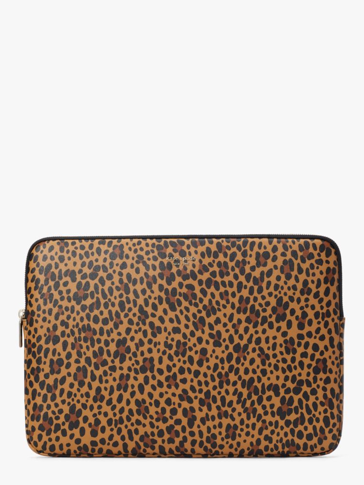 Kate spade discount leopard laptop bag