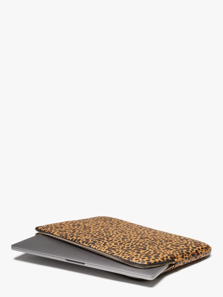 Kate spade discount leopard laptop bag