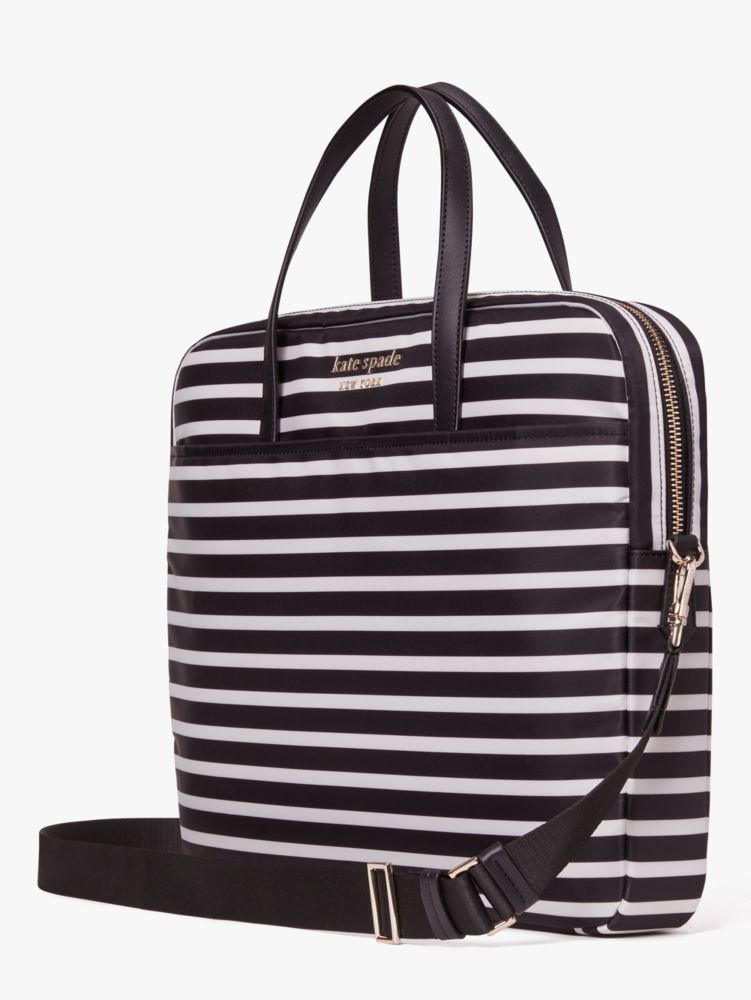 Kate spade 2025 stripe laptop bag