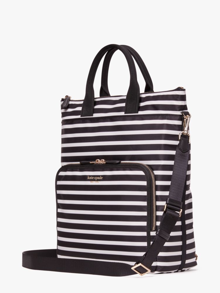 Kate Spade,The Little Better Sam Hill Stripe Convertible Backpack,
