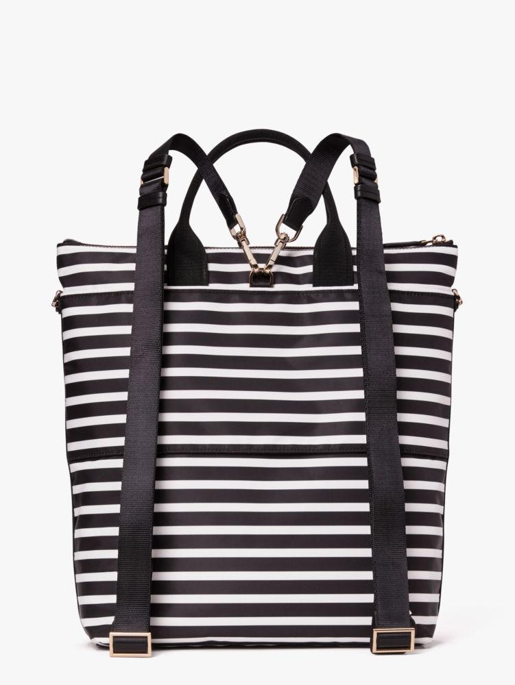 Kate Spade,The Little Better Sam Hill Stripe Convertible Backpack,