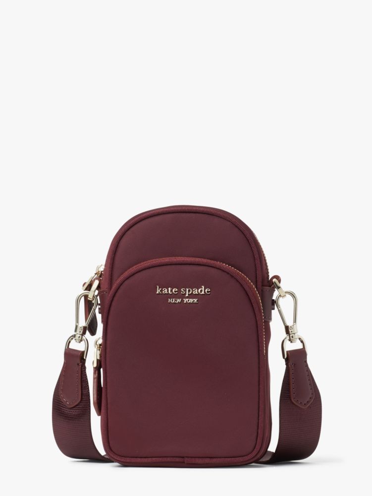 Kate Spade,The Little Better Sam Nylon North South Phone Crossbody,