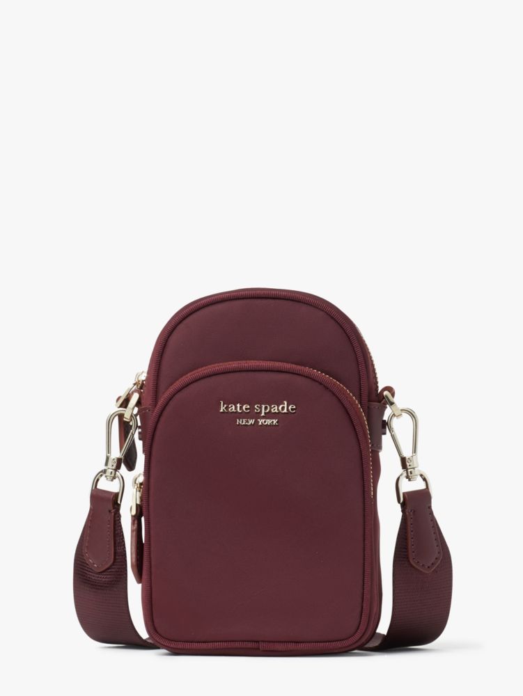 The Little Better Sam Nylon North South Phone Crossbody | Kate Spade ...