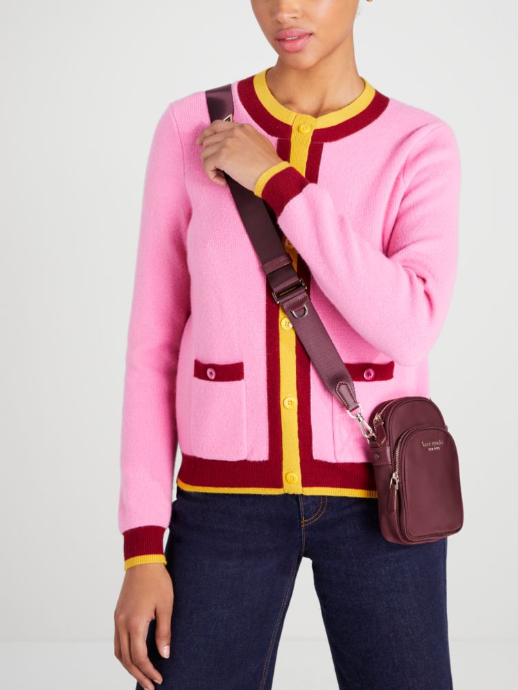 Kate Spade,The Little Better Sam Nylon North South Phone Crossbody,