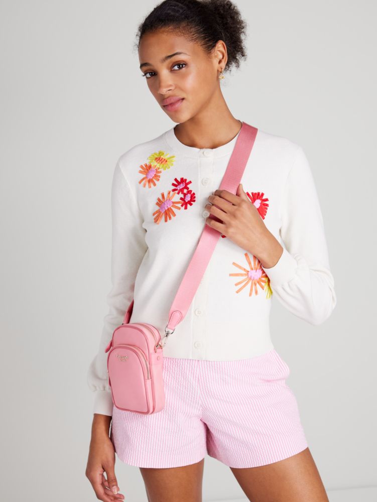 Kate Spade,The Little Better Sam Nylon North South Phone Crossbody,