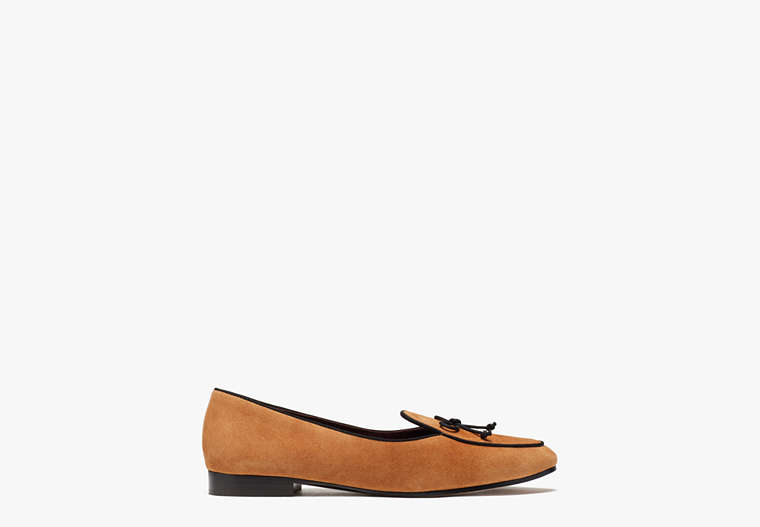 Kate Spade,devi loafers,flats,Work,Bungalow Brown