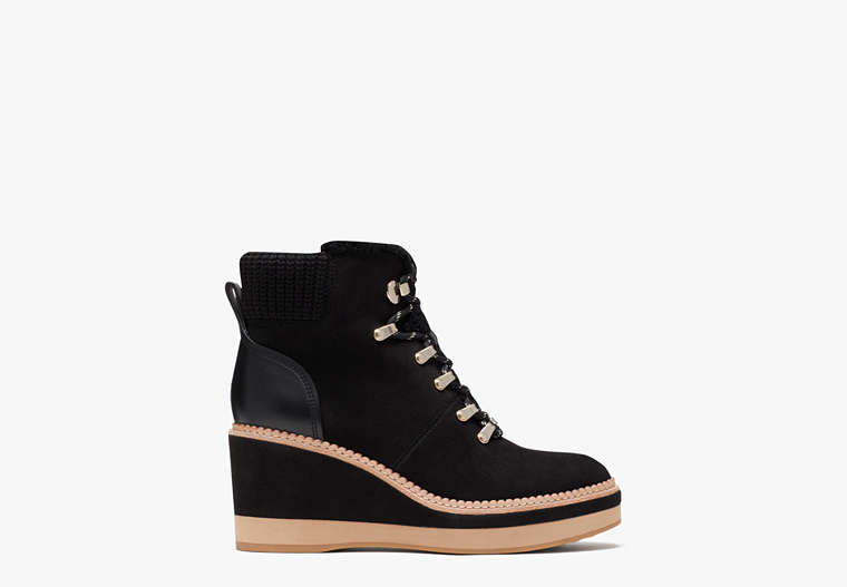 Kate Spade,Willow Wedge Booties,boots,Casual,Black image number 0
