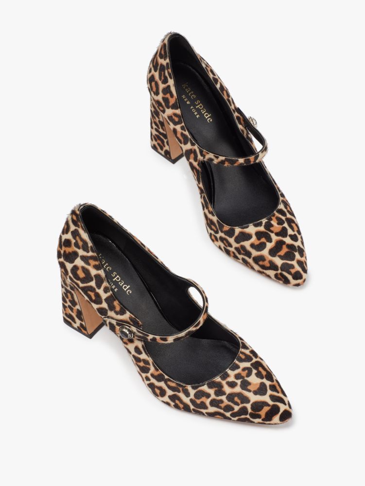 Kate spade outlet leopard booties