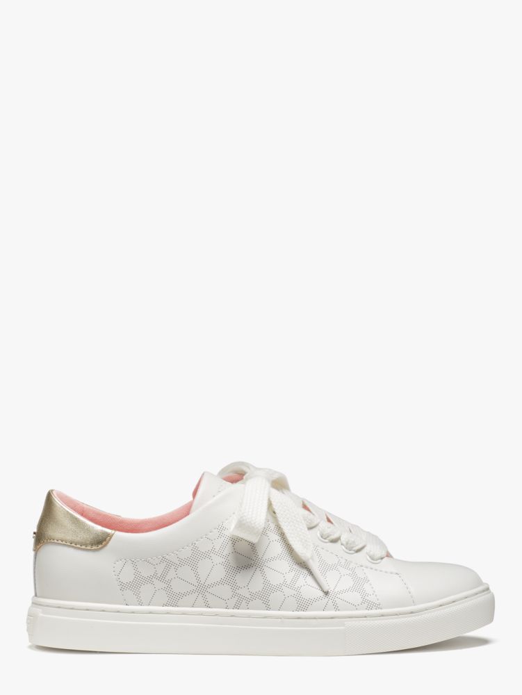 Kate Spade,audrey sneakers,sneakers,Casual,Optic White / Gold