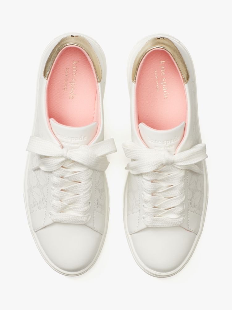 Kate Spade,audrey sneakers,sneakers,Casual,Optic White / Gold