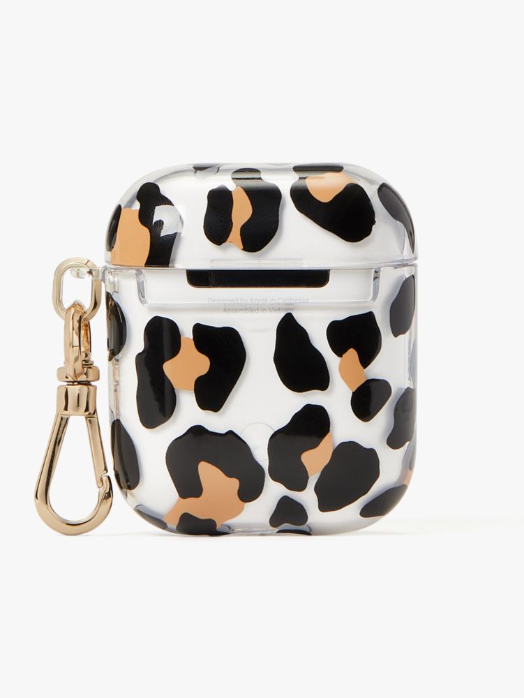 Kate Spade,Bradley Leopard Airpods Case,