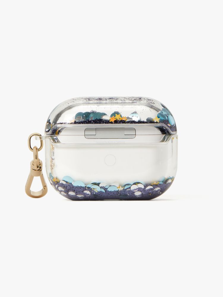 Kate Spade,Liquid Glitter Airpods Pro Case,
