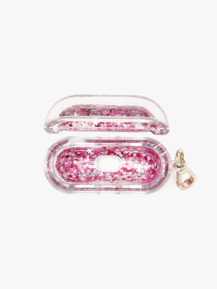 Kate Spade,Liquid Glitter Airpods Pro Case,