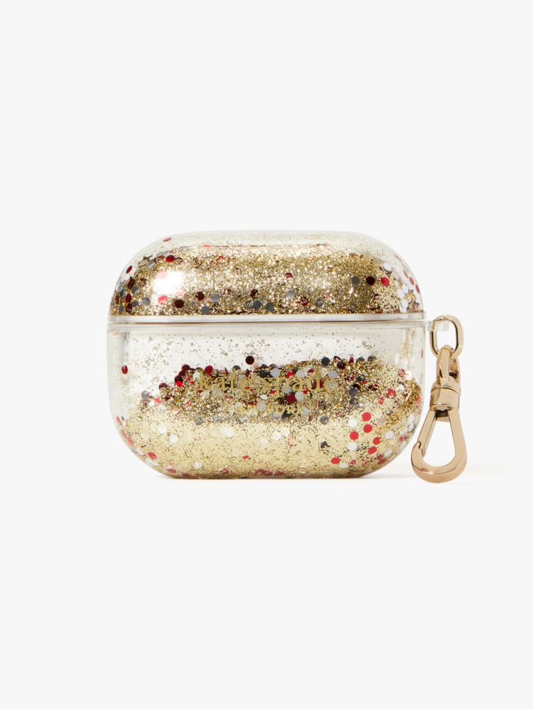 Kate spade gold glitter airpod online case