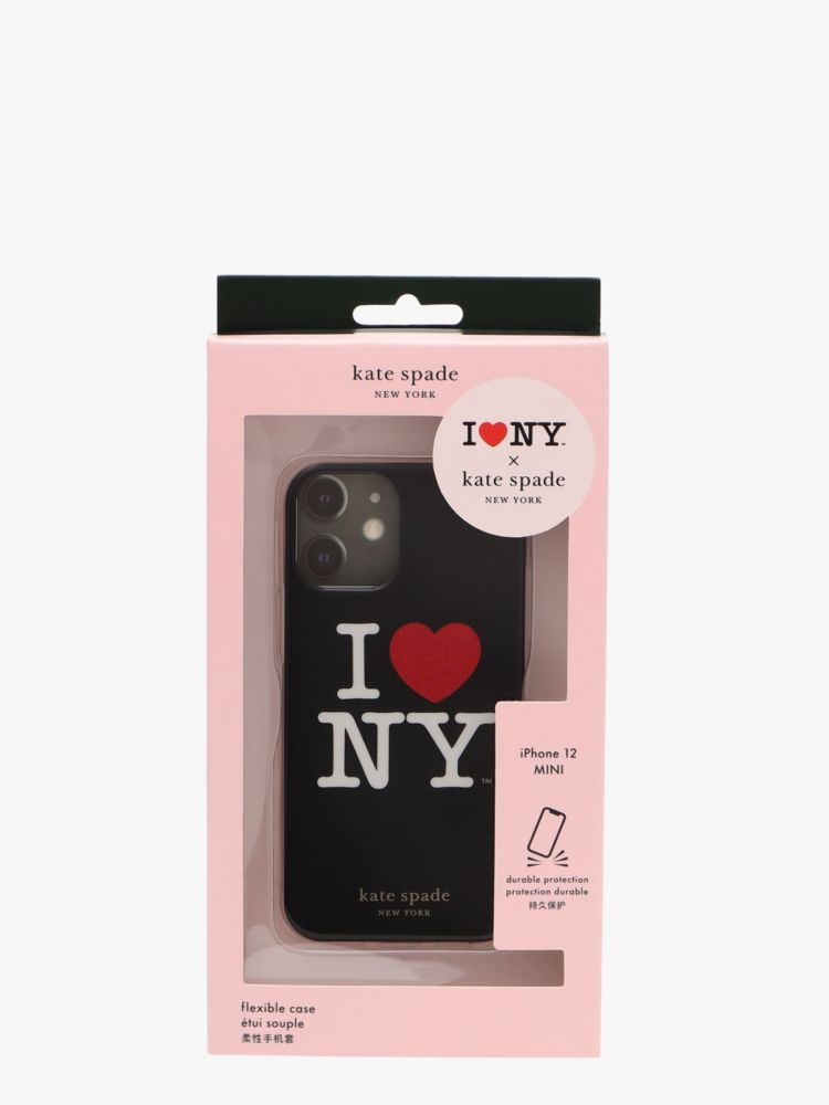 Kate Spade,アイ ラブ ニューヨーク X ケイトスペードニューヨーク アイフォン 12mini ケース,iPhoneケース,