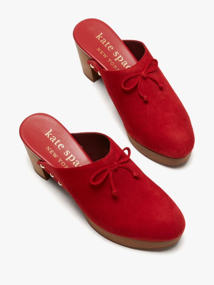 Kate Spade,amsterdam platform clogs,Lava Falls